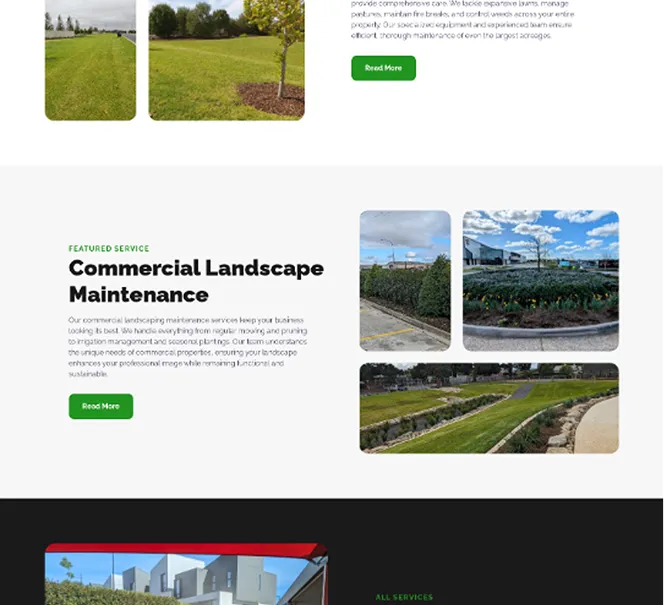 daldry lanscape maintenance website