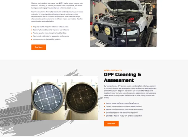 chris cooper mobile mechanical website