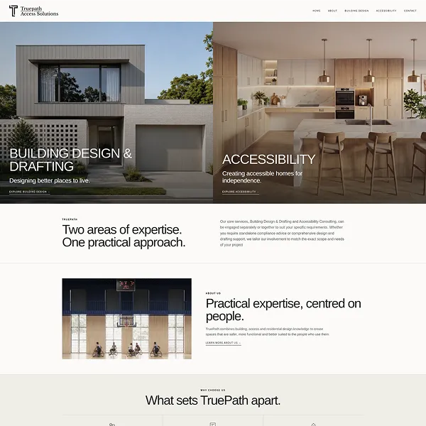 truepath access solutions website snapshot